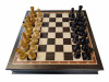 Эксклюзивные шахматы из карельской березы в ларце из черного дерева 45х45 см фото 2 — hichess.ru - шахматы, нарды, настольные игры