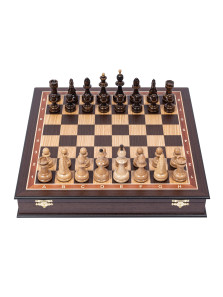 Шахматы в подарок деревянные ручной работы с красивым конем венге большие — hichess.ru - шахматы, нарды, настольные игры