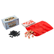 Русское Лото На Привале в картонном голубом боксе — hichess.ru - шахматы, нарды, настольные игры