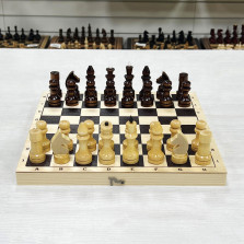 Шахматы деревянные Школьные 29 см — hichess.ru - шахматы, нарды, настольные игры