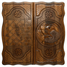 Нарды резные Путин, Mirzoyan — hichess.ru - шахматы, нарды, настольные игры