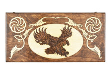 Нарды резные Орел 5&quot;, Ustyan&quot; — hichess.ru - шахматы, нарды, настольные игры