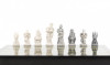 Шахматы из змеевика "Средневековье" змеевик 40х40 см фото 5 — hichess.ru - шахматы, нарды, настольные игры