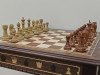 Шахматный стол из красного дерева подарочный с композитными фигурами фото 2 — hichess.ru - шахматы, нарды, настольные игры