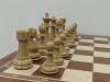 Шахматный стол из красного дерева подарочный с композитными фигурами фото 5 — hichess.ru - шахматы, нарды, настольные игры