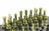 Шахматы из змеевика 38х38 см фото 3 — hichess.ru - шахматы, нарды, настольные игры