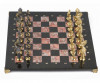 Шахматы "Средневековье" доска 40х40 см из змеевика и креноида фото 2 — hichess.ru - шахматы, нарды, настольные игры