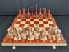 Шахматы большие ручной работы из клена и красного дерева фото 2 — hichess.ru - шахматы, нарды, настольные игры