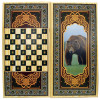 Нарды + Шашки Медведь малые фото 3 — hichess.ru - шахматы, нарды, настольные игры