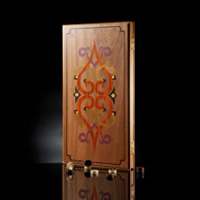 Нарды Архыз с темным игровым полем, мастерская Кадун — hichess.ru - шахматы, нарды, настольные игры