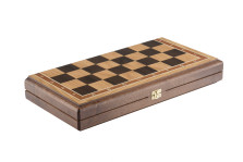 Шахматная доска складная Турнирная дуб 5 — hichess.ru - шахматы, нарды, настольные игры