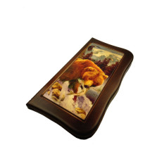 Нарды резные с рисунком Медведь — hichess.ru - шахматы, нарды, настольные игры