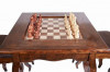 Стол ломберный шахматный "Классический", 2 табурета, Ustyan фото 2 — hichess.ru - шахматы, нарды, настольные игры