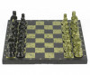 Шахматы из змеевика доска 49х49 см фото 1 — hichess.ru - шахматы, нарды, настольные игры