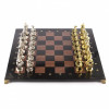 Шахматы "Средневековье" доска 44х44 см из камня фото 2 — hichess.ru - шахматы, нарды, настольные игры