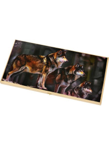 Нарды-Шашки Походные - Волчья стая большие — hichess.ru - шахматы, нарды, настольные игры