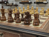 Шахматный стол подарочный с фигурами из самшита и палисандра фото 4 — hichess.ru - шахматы, нарды, настольные игры