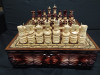Шахматы в ларце ручной работы Крепость фото 3 — hichess.ru - шахматы, нарды, настольные игры