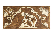 Нарды резные Дикий мир&quot;, Ustyan&quot; — hichess.ru - шахматы, нарды, настольные игры