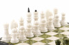 Шахматы из мрамора и змеевика 40х40 см фото 3 — hichess.ru - шахматы, нарды, настольные игры