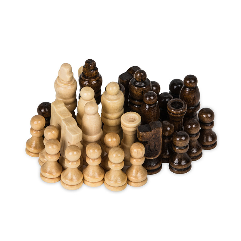Комплект фигур для шахмат, диаметр 15 мм, король 50 мм фото 1 — hichess.ru - шахматы, нарды, настольные игры