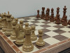 Шахматный стол подарочный из американского ореха с фигурами из композита фото 7 — hichess.ru - шахматы, нарды, настольные игры