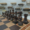 Шахматы подарочные из эвкалипта в ларце с фигурами карельская береза Люкс (2) фото 4 — hichess.ru - шахматы, нарды, настольные игры