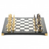 Шахматы "Камелот" мрамор змеевик 40х40 см фото 2 — hichess.ru - шахматы, нарды, настольные игры