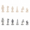Шахматы каменные "Северные народы" 40х40 см фото 4 — hichess.ru - шахматы, нарды, настольные игры