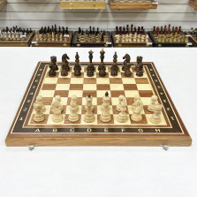 Шахматы подарочные Гамбит красное дерево, граб — hichess.ru - шахматы, нарды, настольные игры