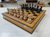 Шахматы подарочные с утяжеленными фигурами из бука на доске из дуба 45 на 45 см большие фото 4 — hichess.ru - шахматы, нарды, настольные игры