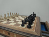 Шахматный стол подарочный из американского ореха и кавказского граба фото 3 — hichess.ru - шахматы, нарды, настольные игры