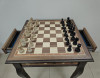 Шахматный стол подарочный из американского ореха и кавказского граба фото 4 — hichess.ru - шахматы, нарды, настольные игры