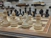 Шахматный стол подарочный из американского ореха и кавказского граба фото 5 — hichess.ru - шахматы, нарды, настольные игры