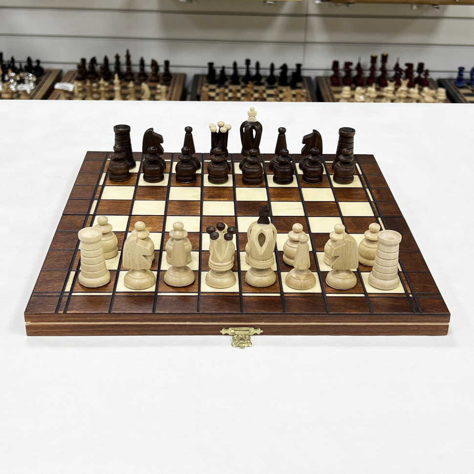 Шахматы Роял мини 32 см фото 1 — hichess.ru - шахматы, нарды, настольные игры