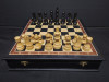 Шахматы в ларце Дебют мореный дуб средние фото 1 — hichess.ru - шахматы, нарды, настольные игры