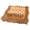 Шахматы резные в ларце 50, Haleyan фото 1 — hichess.ru - шахматы, нарды, настольные игры