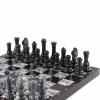 Шахматы "Классические" из мрамора и змеевика 44х44 см фото 4 — hichess.ru - шахматы, нарды, настольные игры