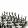 Шахматы "Традиционные" камень мрамор змеевик 38х38 см фото 4 — hichess.ru - шахматы, нарды, настольные игры