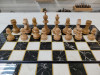 Шахматы с нардами под Мрамор с фигурами из бука фото 3 — hichess.ru - шахматы, нарды, настольные игры