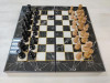 Шахматы с нардами под Мрамор с фигурами из бука фото 6 — hichess.ru - шахматы, нарды, настольные игры