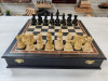 Шахматы деревянные в подарочном ларце из мореного дуба с утяжеленными фигурами из самшита Гамбит фото 6 — hichess.ru - шахматы, нарды, настольные игры