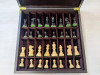 Шахматы деревянные в подарочном ларце из мореного дуба с утяжеленными фигурами из самшита Гамбит фото 7 — hichess.ru - шахматы, нарды, настольные игры