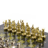 Шахматы каменные Лучники змеевик 28 см фото 6 — hichess.ru - шахматы, нарды, настольные игры