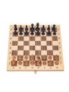 Шахматы подарочные Интарсия Люкс с фигурами Стаунтон из бука фото 1 — hichess.ru - шахматы, нарды, настольные игры