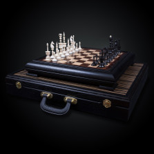 Шахматы Селенус из бивня мамонта — hichess.ru - шахматы, нарды, настольные игры