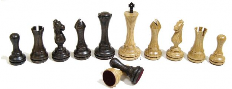 Шахматные фигуры Ферам, дуб фото 1 — hichess.ru - шахматы, нарды, настольные игры