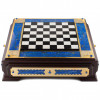 Шахматы "Царские" с лазуритом фото 3 — hichess.ru - шахматы, нарды, настольные игры