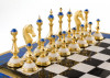 Шахматы "Царские" с лазуритом фото 6 — hichess.ru - шахматы, нарды, настольные игры