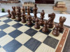 Шахматы Эндшпиль подарочные в ларце из мореного дуба большие фото 2 — hichess.ru - шахматы, нарды, настольные игры